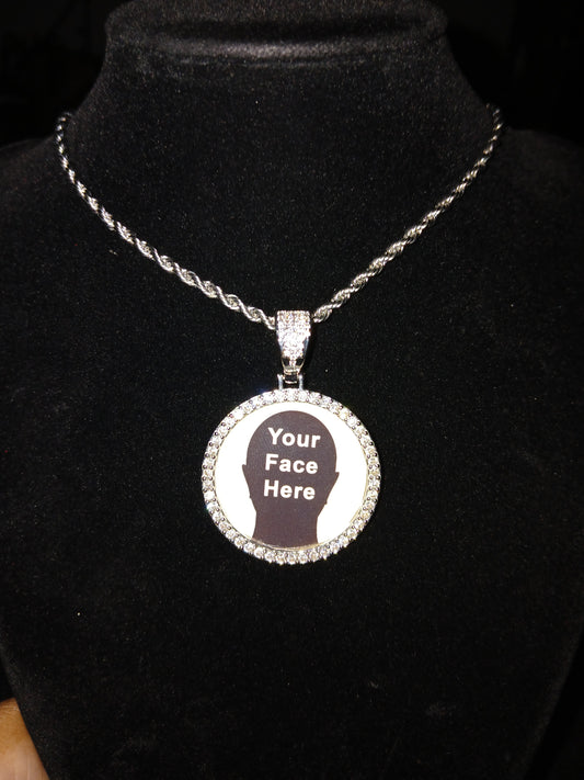Silver Picture Pendant