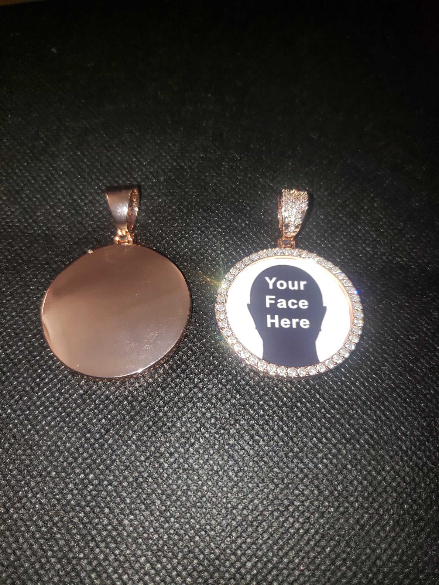 Rose Gold Picture Pendant