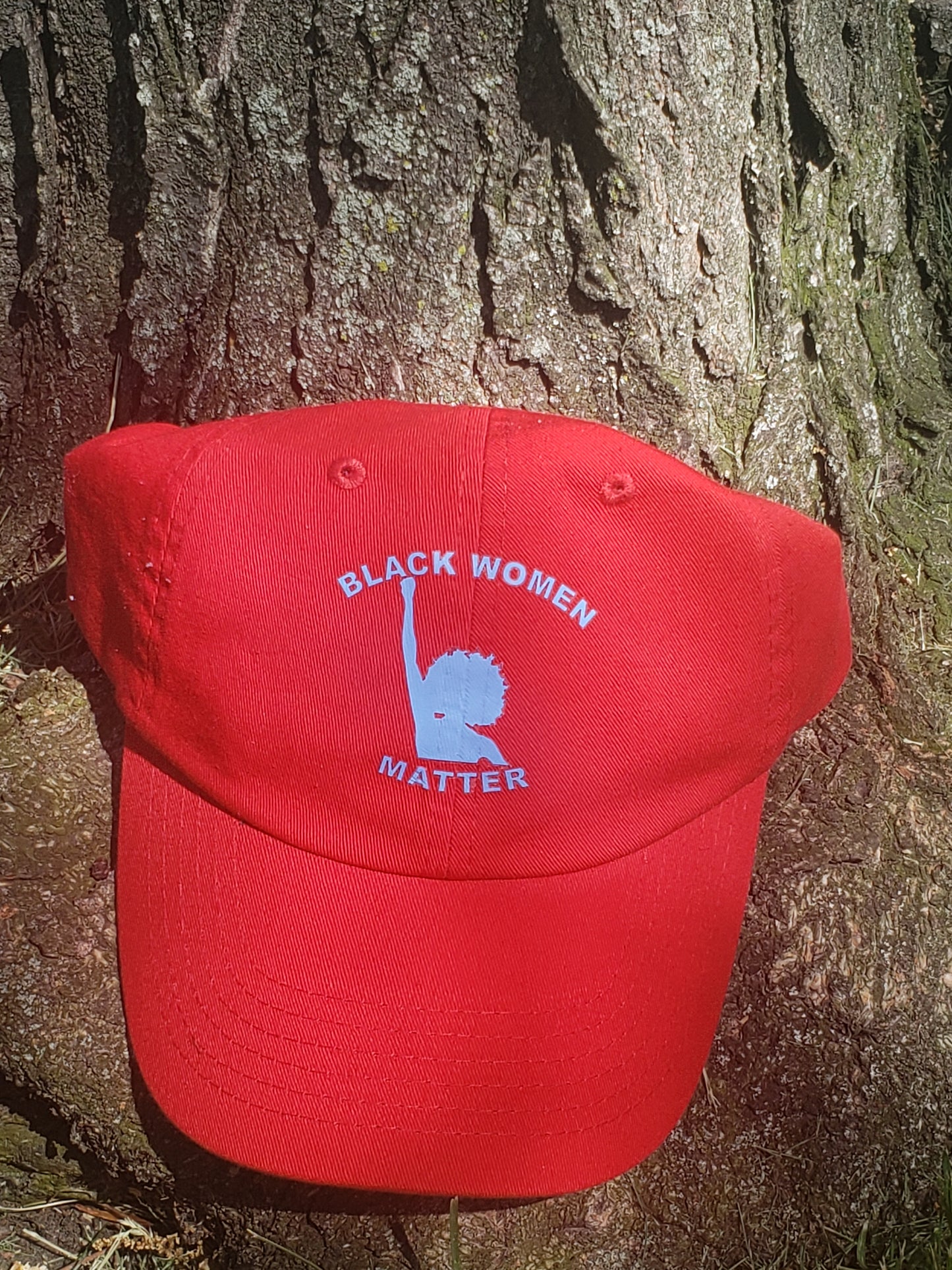 Blue Black Women Matter Dad Hats
